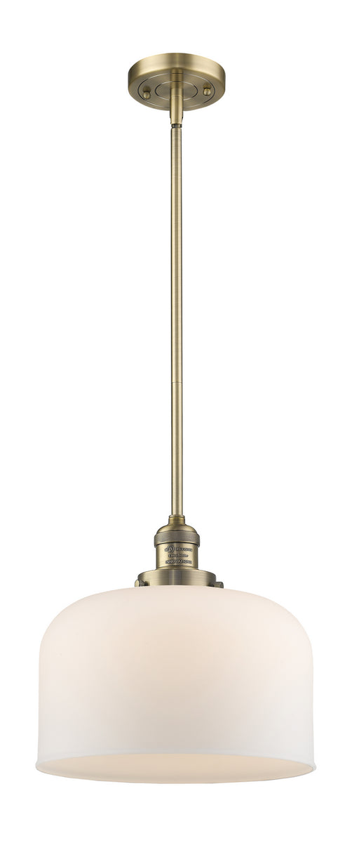 Innovations - 201S-BB-G71-L - One Light Mini Pendant - Franklin Restoration - Brushed Brass