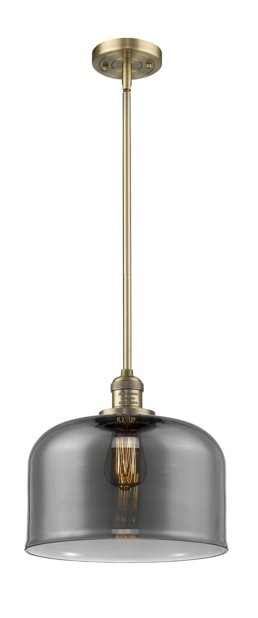 Innovations - 201S-BB-G73-L - One Light Mini Pendant - Franklin Restoration - Brushed Brass