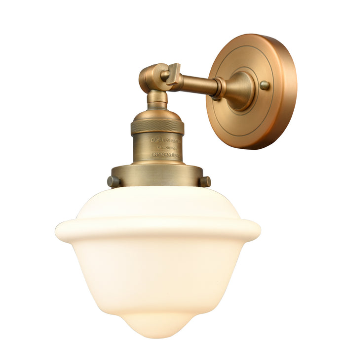 Innovations - 203-BB-G531 - One Light Wall Sconce - Franklin Restoration - Brushed Brass