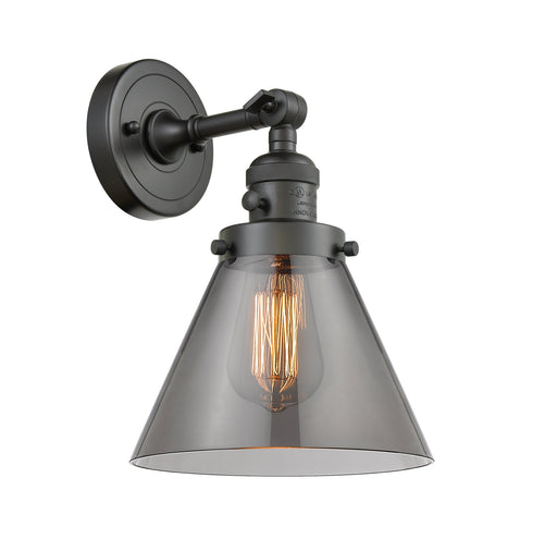 Innovations - 203SW-OB-G43 - One Light Wall Sconce - Franklin Restoration - Oil Rubbed Bronze