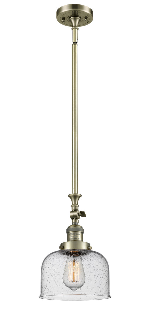 Innovations - 206-AB-G74 - One Light Mini Pendant - Franklin Restoration - Antique Brass