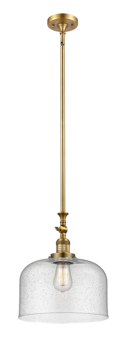 Innovations - 206-BB-G74-L-LED - LED Mini Pendant - Franklin Restoration - Brushed Brass