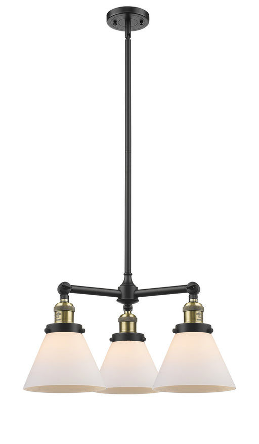 Innovations - 207-BAB-G41-LED - LED Chandelier - Franklin Restoration - Black Antique Brass
