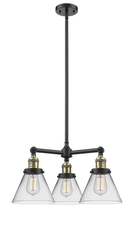 Innovations - 207-BAB-G42-LED - LED Chandelier - Franklin Restoration - Black Antique Brass