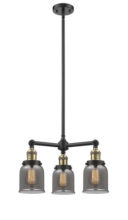 Innovations - 207-BAB-G53-LED - LED Chandelier - Franklin Restoration - Black Antique Brass
