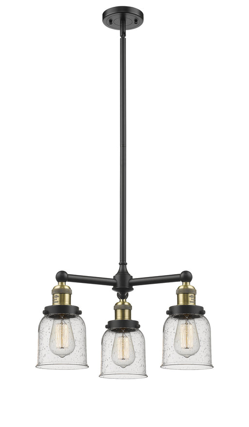 Innovations - 207-BAB-G54-LED - LED Chandelier - Franklin Restoration - Black Antique Brass