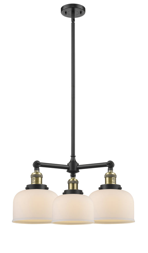 Innovations - 207-BAB-G71-LED - LED Chandelier - Franklin Restoration - Black Antique Brass