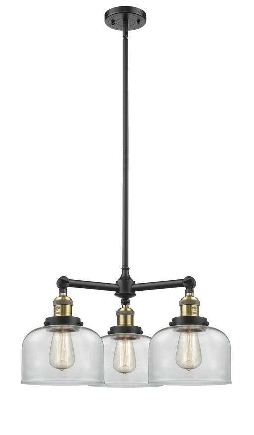 Innovations - 207-BAB-G72-LED - LED Chandelier - Franklin Restoration - Black Antique Brass