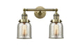 Innovations - 208-AB-G58 - Two Light Bath Vanity - Franklin Restoration - Antique Brass