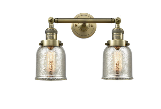 Innovations - 208-AB-G58 - Two Light Bath Vanity - Franklin Restoration - Antique Brass