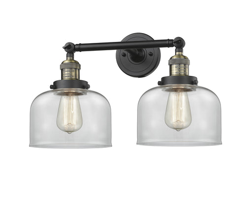 Innovations - 208-BAB-G72-LED - LED Bath Vanity - Franklin Restoration - Black Antique Brass