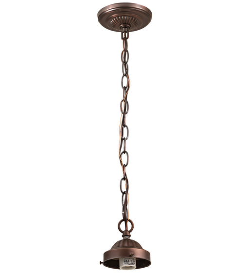 Meyda Tiffany - 12009 - One Light Pendant Hardware - Lucius - Mahogany Bronze