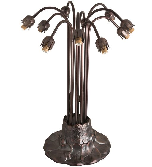 Meyda Tiffany - 15535 - Ten Light Lamp Base And Fixture Hardware - Pinecone - Mahogany Bronze