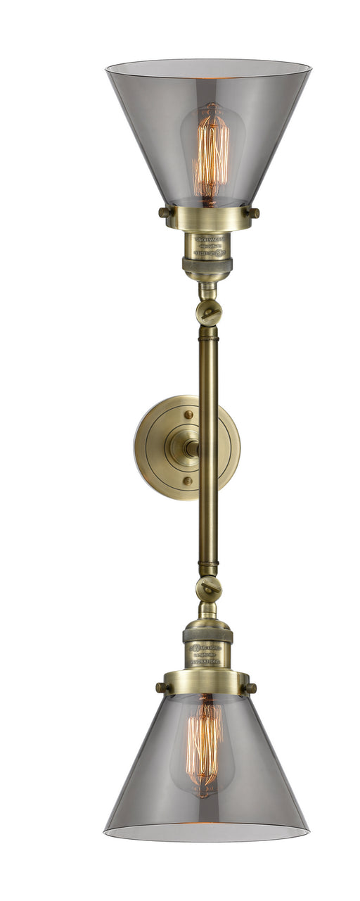 Innovations - 208L-AB-G43-LED - LED Bath Vanity - Franklin Restoration - Antique Brass
