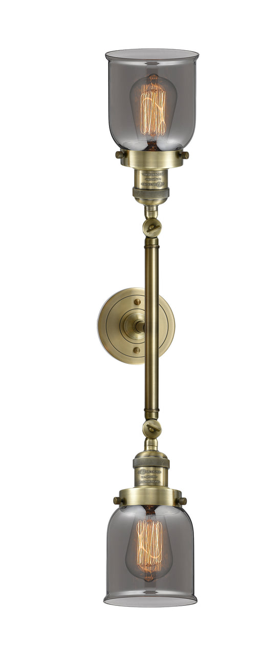 Innovations - 208L-AB-G53-LED - LED Bath Vanity - Franklin Restoration - Antique Brass