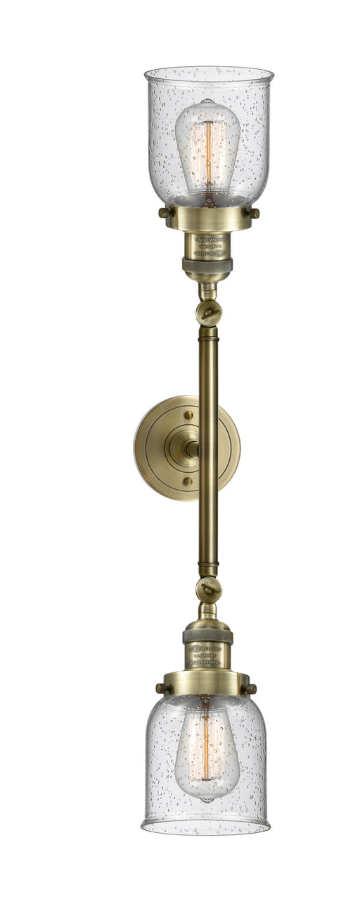 Innovations - 208L-AB-G54-LED - LED Bath Vanity - Franklin Restoration - Antique Brass