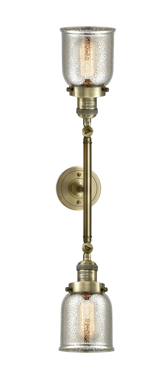 Innovations - 208L-AB-G58-LED - LED Bath Vanity - Franklin Restoration - Antique Brass