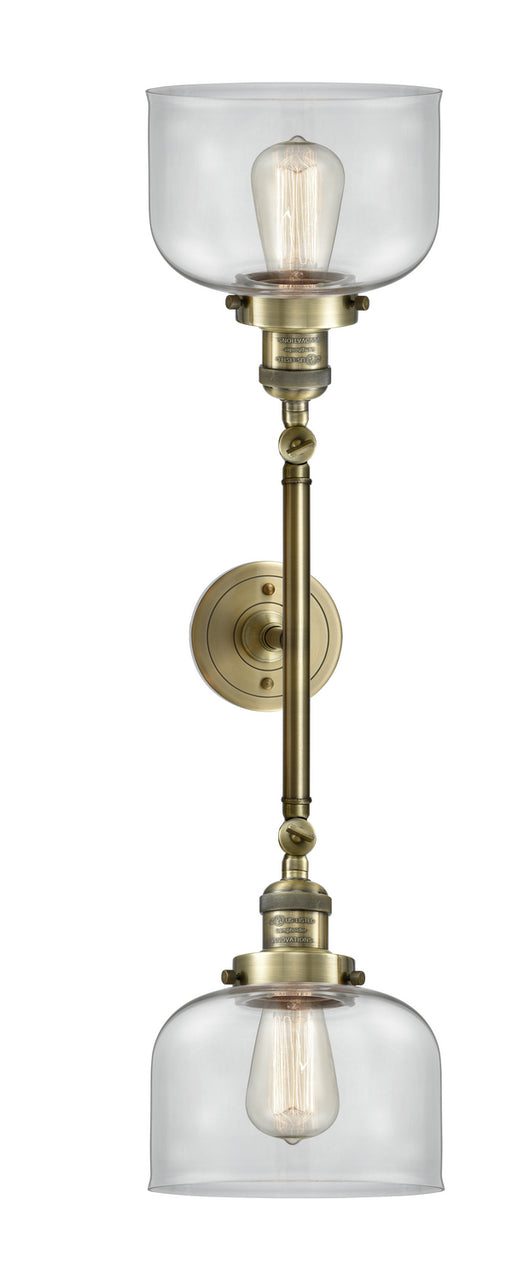 Innovations - 208L-AB-G72-LED - LED Bath Vanity - Franklin Restoration - Antique Brass