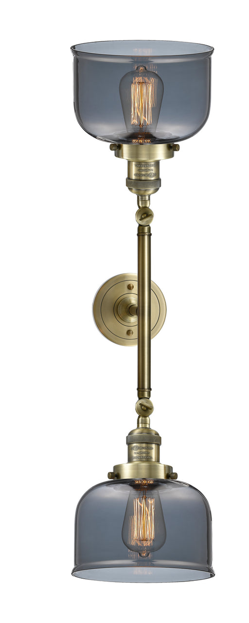 Innovations - 208L-AB-G73-LED - LED Bath Vanity - Franklin Restoration - Antique Brass