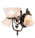Meyda Tiffany - 202831 - Three Light Wall Sconce - Revival - Craftsman Brown