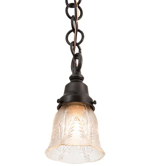 Meyda Tiffany - 203682 - One Light Mini Pendant - Revival - Craftsman Brown