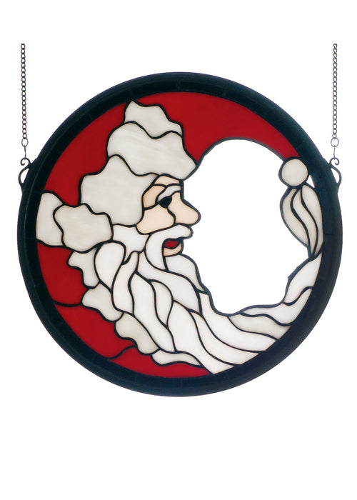 Meyda Tiffany - 65263 - Window - Santa Claus - Antique Copper