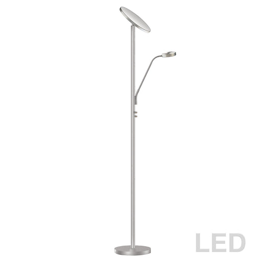 Dainolite Ltd - 801LEDF-SN - LED Floor Lamp - Satin Chrome