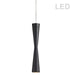 Dainolite Ltd - 8901LED-1P-MB - LED Pendant - Black