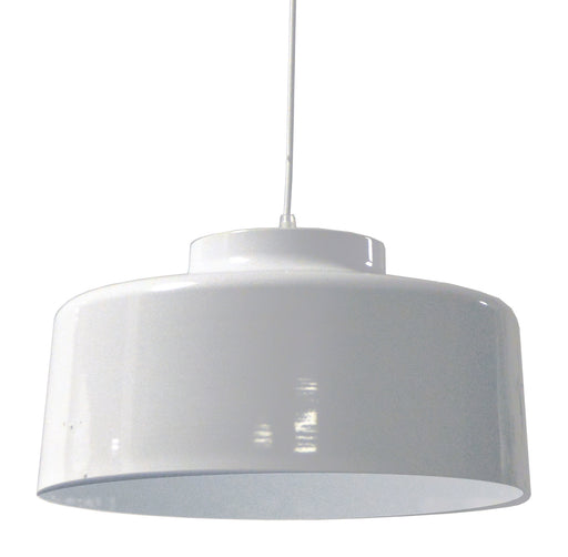 Dainolite Ltd - KUP-201P-WH - One Light Pendant - Kup - White