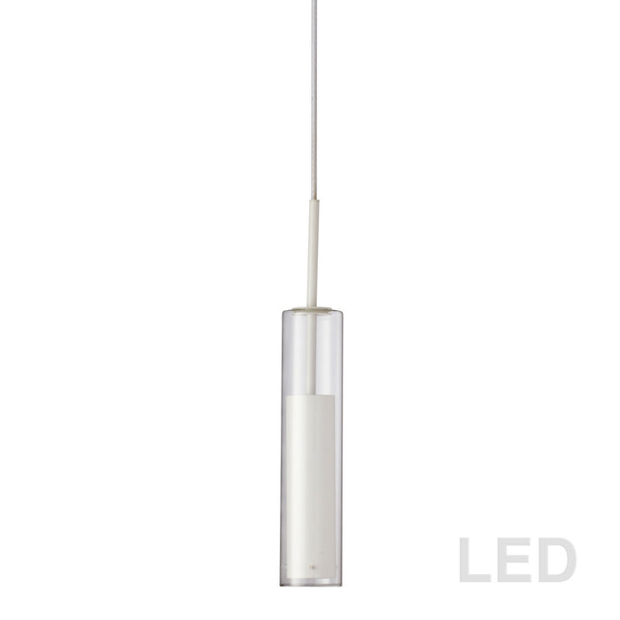 Dainolite Ltd - LUN-1LEDP-WH - LED Pendant - Luna - White