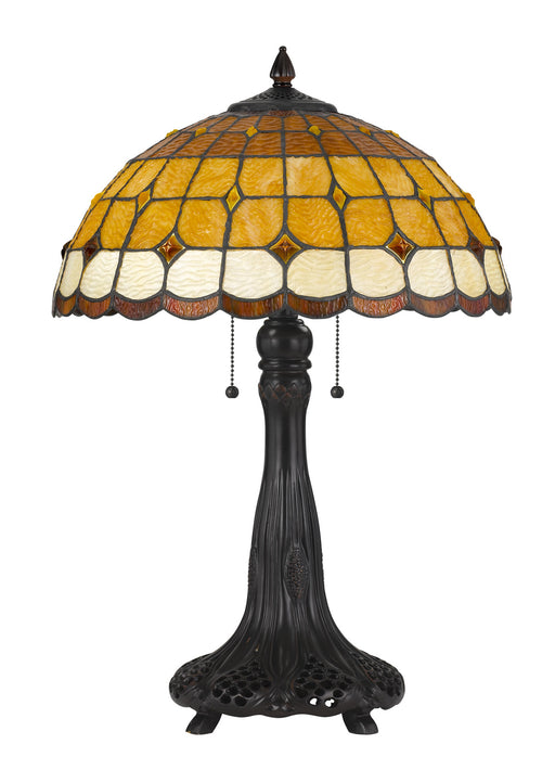 Cal Lighting - BO-2797TB - Two Light Table Lamp - Tiffany - Tiffany