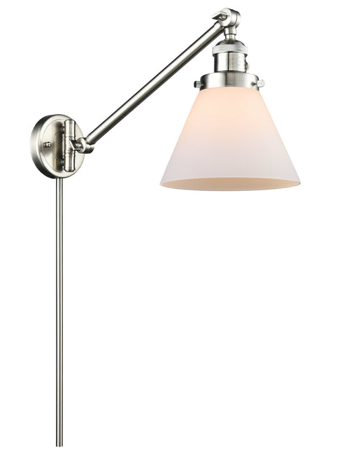 Innovations - 237-SN-G41-LED - LED Swing Arm Lamp - Franklin Restoration - Brushed Satin Nickel