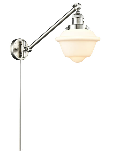 Innovations - 237-SN-G531 - One Light Swing Arm Lamp - Franklin Restoration - Brushed Satin Nickel