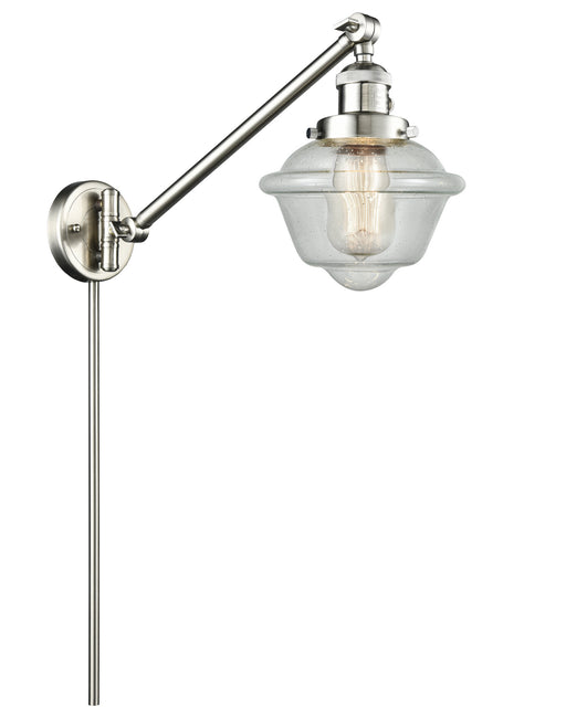 Innovations - 237-SN-G534 - One Light Swing Arm Lamp - Franklin Restoration - Brushed Satin Nickel