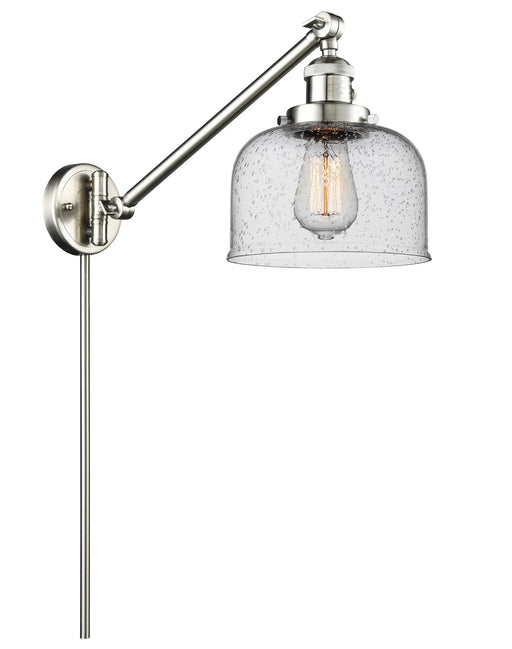 Innovations - 237-SN-G74 - One Light Swing Arm Lamp - Franklin Restoration - Brushed Satin Nickel