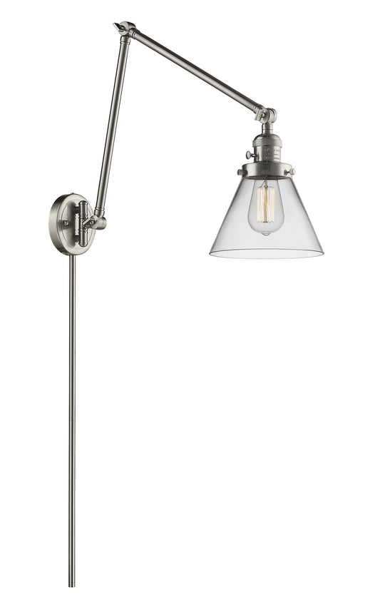 Innovations - 238-SN-G42-LED - LED Swing Arm Lamp - Franklin Restoration - Brushed Satin Nickel
