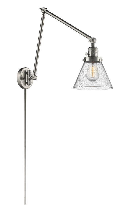 Innovations - 238-SN-G44-LED - LED Swing Arm Lamp - Franklin Restoration - Brushed Satin Nickel