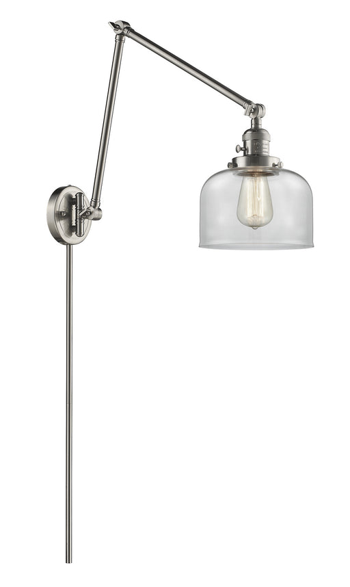 Innovations - 238-SN-G72-LED - LED Swing Arm Lamp - Franklin Restoration - Brushed Satin Nickel