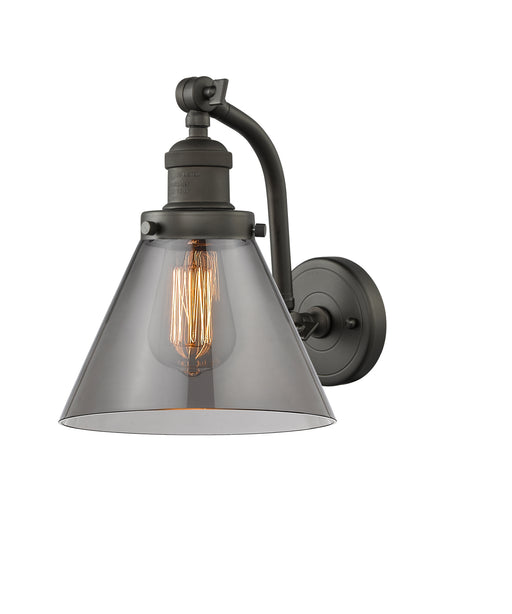 Innovations - 515-1W-OB-G43 - One Light Wall Sconce - Franklin Restoration - Oil Rubbed Bronze