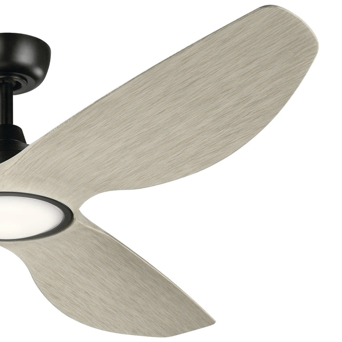 65``Ceiling Fan from the Imari collection in Satin Black finish