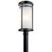 Kichler - 49690BK - One Light Outdoor Post Mount - Toman - Black