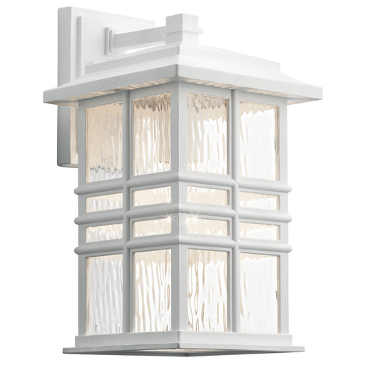 Kichler - 49830WH - One Light Outdoor Wall Mount - Beacon Square - White