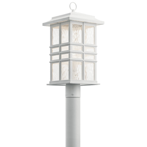 Kichler - 49832WH - One Light Outdoor Post Mount - Beacon Square - White