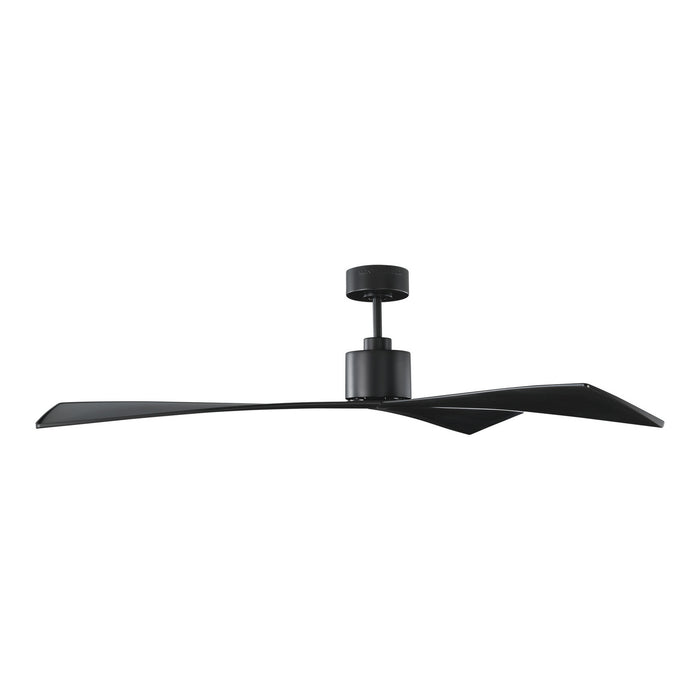 60``Ceiling Fan from the Adler collection in Matte Black finish