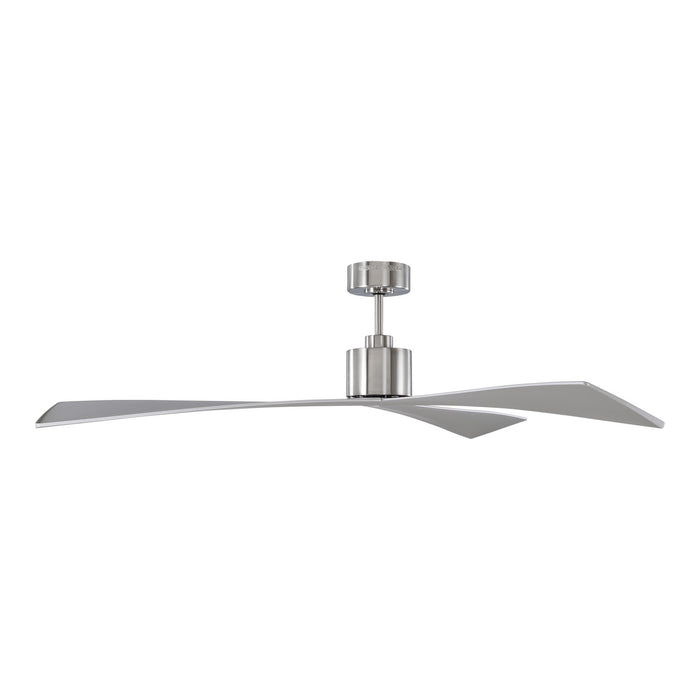 60``Ceiling Fan from the Adler collection in Brushed Steel finish