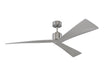 Monte Carlo - 3ADR60BS - 60``Ceiling Fan - Adler - Brushed Steel