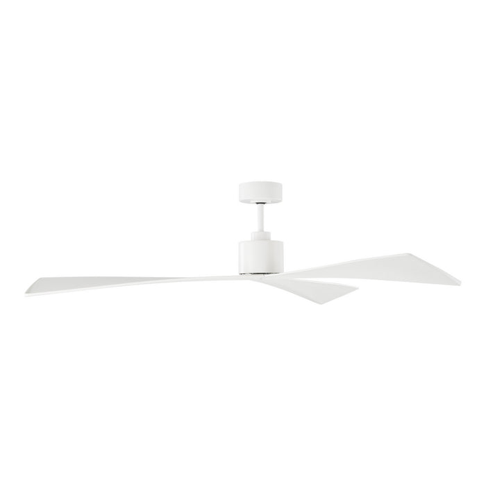 60``Ceiling Fan from the Adler collection in Matte White finish
