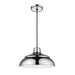 Millennium - RWHC14-PN - One Light Pendant - R Series - Polished Nickel