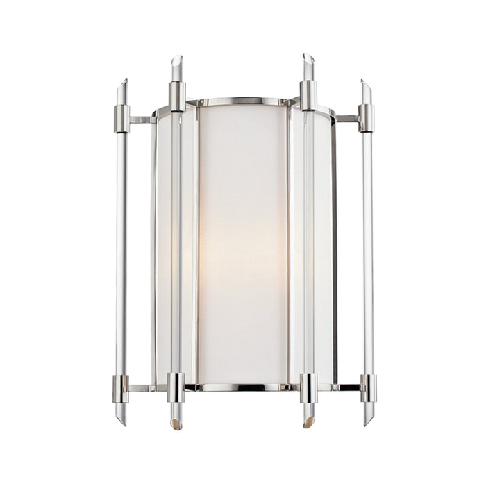 Hudson Valley - 1502-PN - Two Light Wall Sconce - Delancey - Polished Nickel