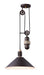 Maxim - 10090OIWWD - One Light Pendant - Tucson - Oil Rubbed Bronze / Weathered Wood